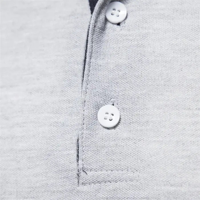 Polo Brodé de Cerf à Manches sulfpour Homme
