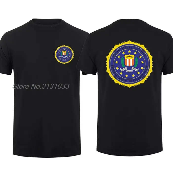FBI T-shirt homme Cool états-unis