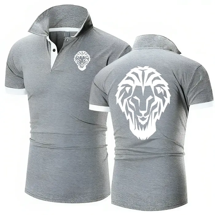 Leon Athletic Club de Bilbao hommes Polo à manches courtes décontracté été offre spéciale respirant couleur unie polos hauts S-8XL