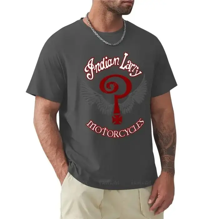 Garçons été hauts hommes T-Shirt indien Larry 15