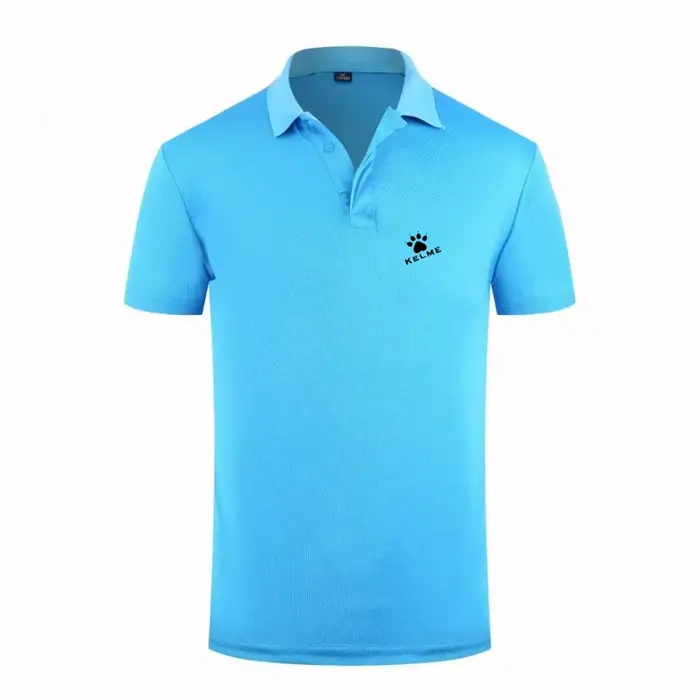 Nouveau Polo KELME pour Homme 2026 avec Logo Imprimé Patte