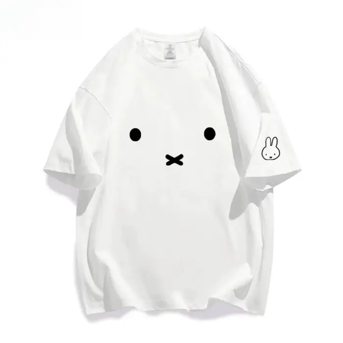 T-shirt Kawaii Miffy à manches courtes