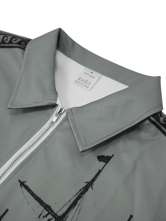 Polo à manches longues pour hommes