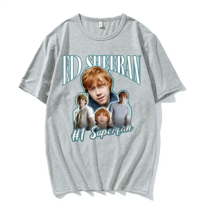 T-shirt drôle Ed Sheeran Number One Superfan Meme pour hommes