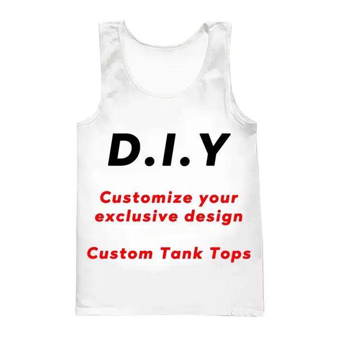 T-shirt personnalisé imprimé en 3D pour hommes