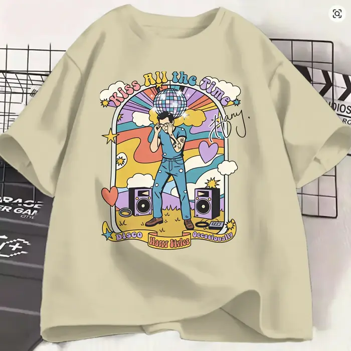 T-shirt pour homme Kiss All the Time