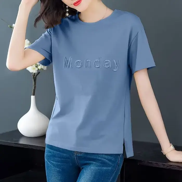 T-shirt à manches courtes pour femmes
