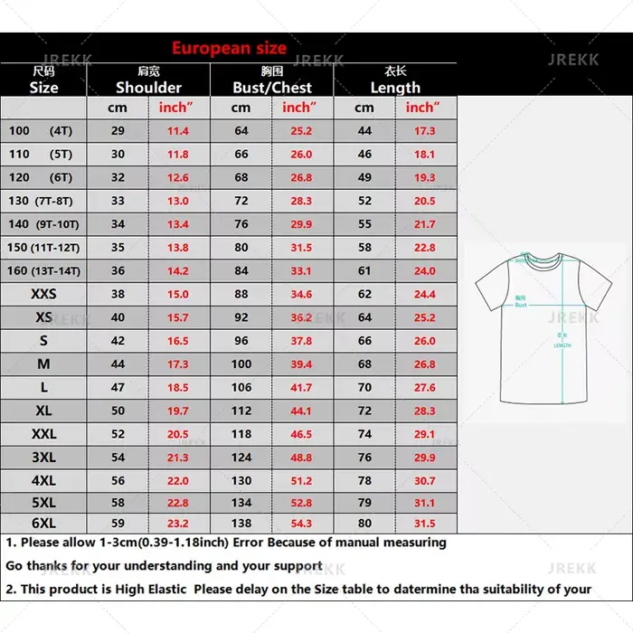 T-shirt de football imprimé en 3D pour hommes