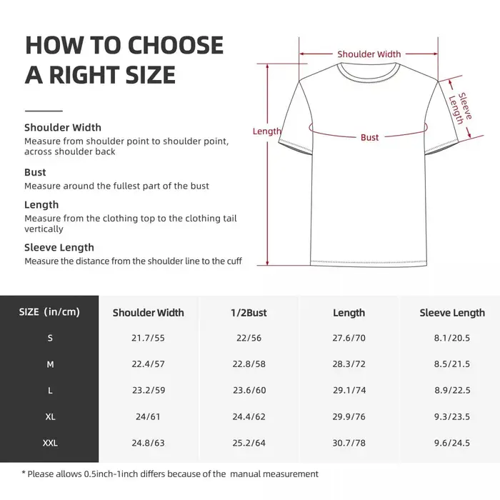 T-Shirt à Manches Courtes pour Couple