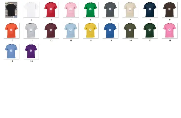 T-shirt personnalisé pour créer votre propre photo ou motif