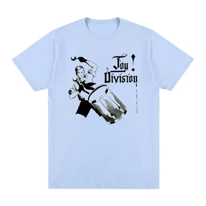 Joy Division Living Punk Band Vintage T-shirt filles mode décontracté coton hommes T-shirt nouveau T