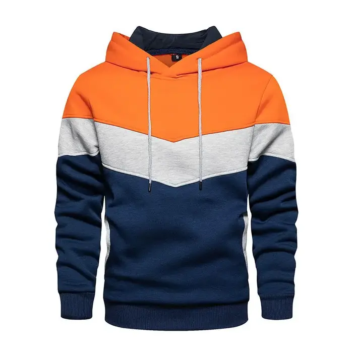 Sweat-shirt à capuche tendance, fitness, décontracté