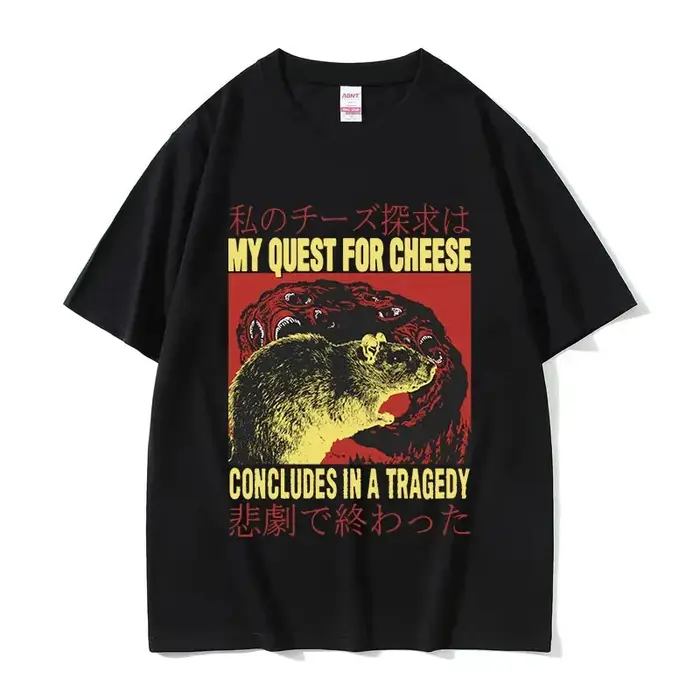 T-shirt col rond pour hommes