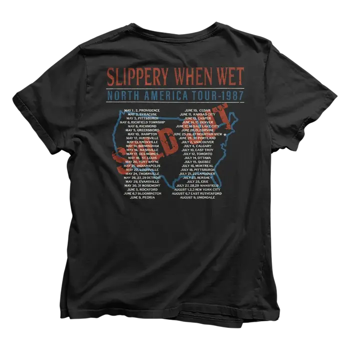 Nouveau Jersey jeunesse T-Shirt Bon Jovi Grunge bande mode décontracté