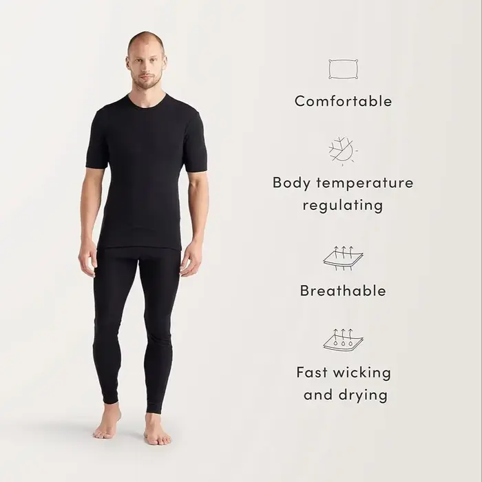 Polo 100% laine mérinos pour hommes