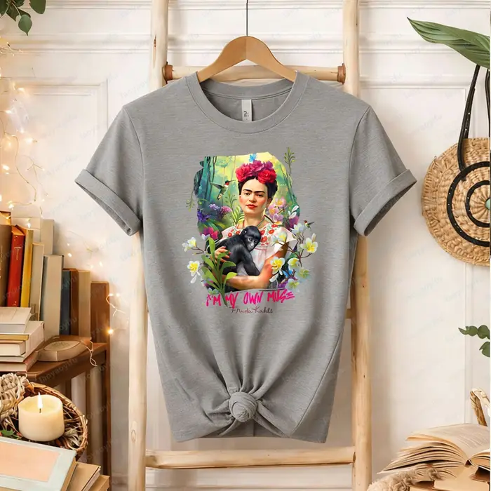 T-shirt « Je suis ma propre muse » - Frida Kahlo