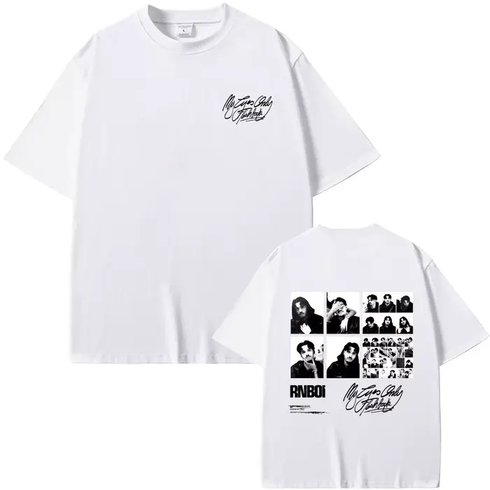 T-shirt graphique Rapper RnBoi My Eyes Only Flashback Album pour hommes et femmes