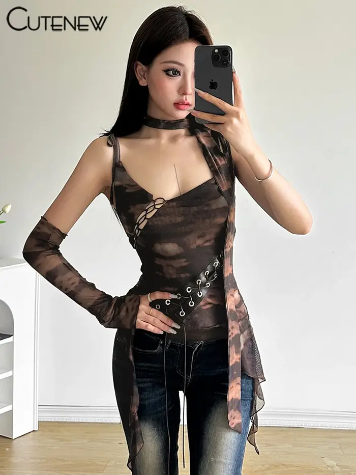 Cutenew-Streetwear en Maille Précieuse pour Femme