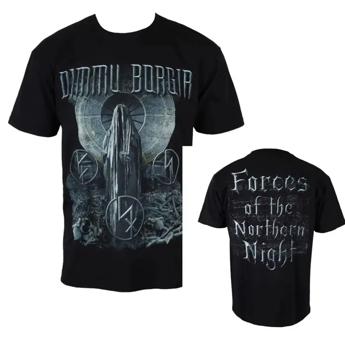 Art Classic Dimmu Borgir Band T-shirt décontracté en coton avec motif pour hommes et femmes