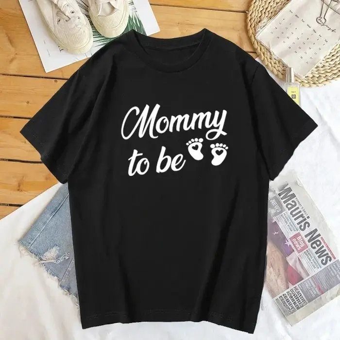 Maman et papa pour être T-shirts drôle mère père