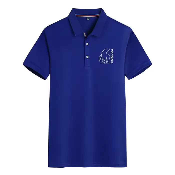 Polo pour homme confortable et élégant avec logo imprimé décontracté
