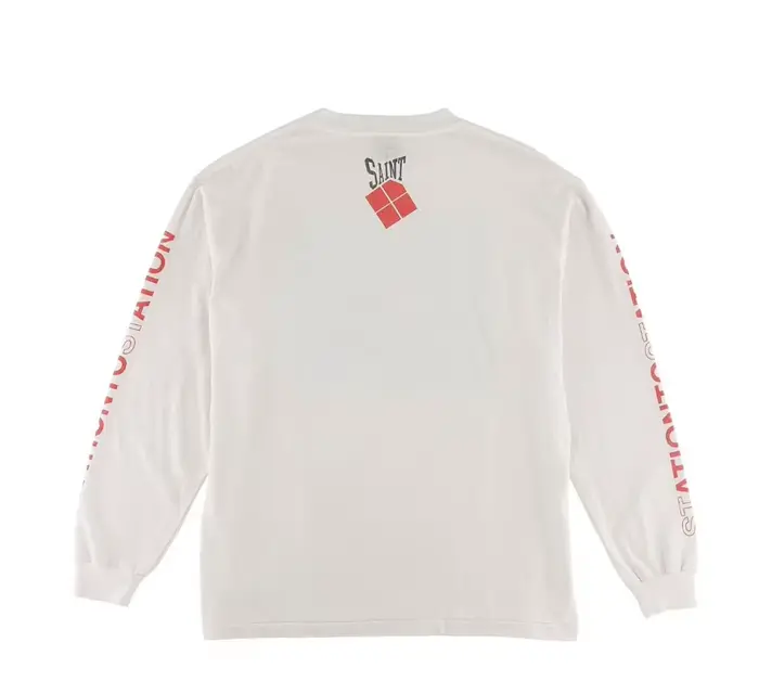 Manches longues Saint T-Shirt hommes femmes unisexe Top qualité coton ample