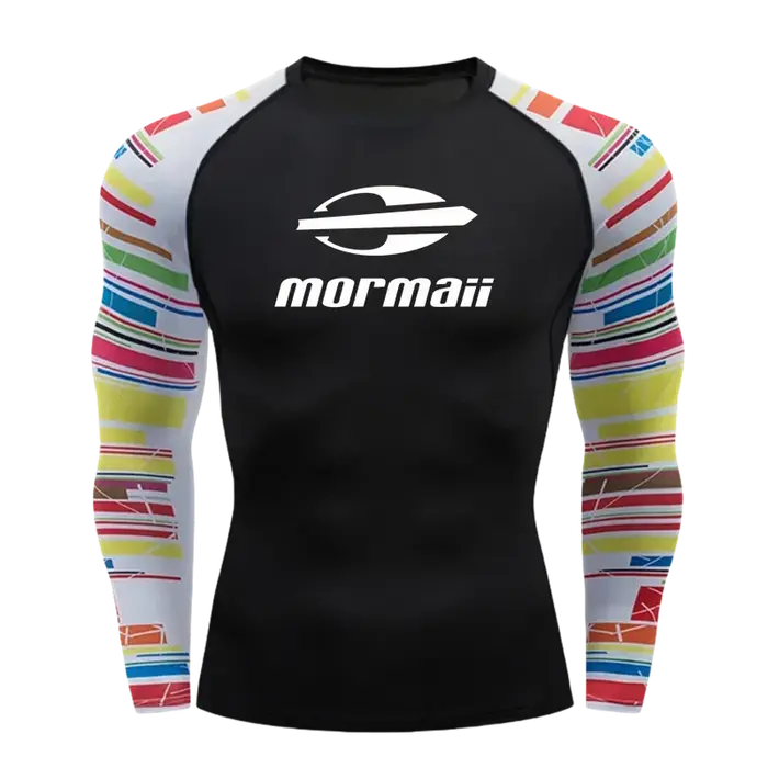 T-shirt de compression à manches longues pour homme
