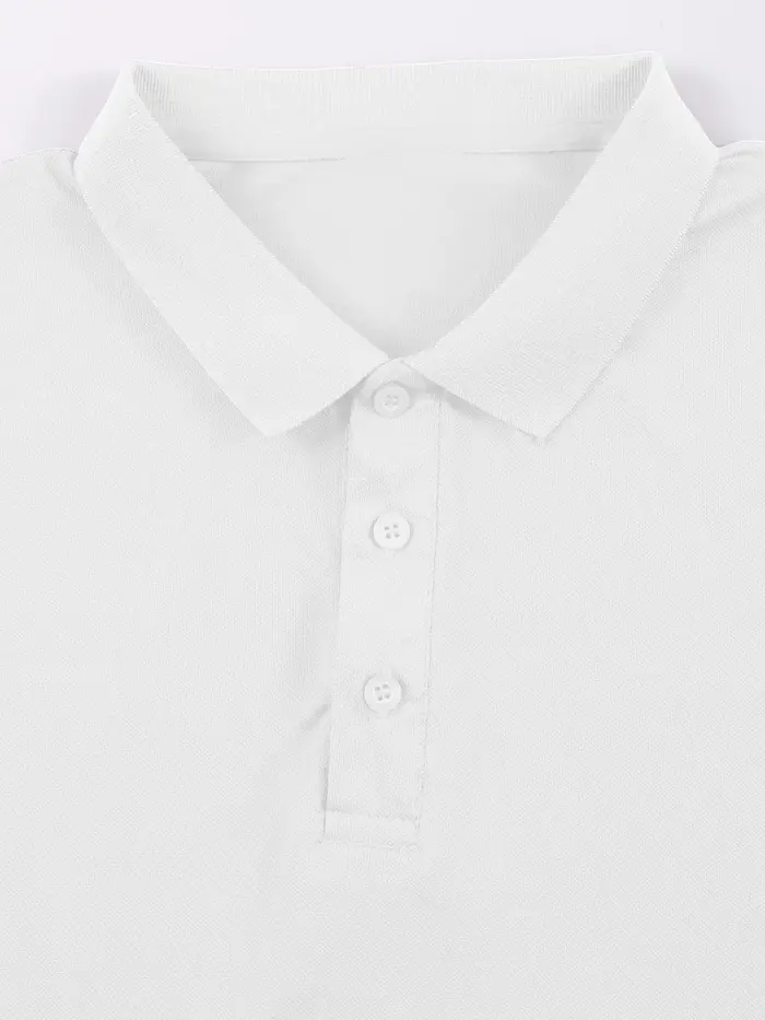 Polo imprimé avec le blason de la Pologne pour hommes, hauts décontractés respirants à revers, t-shirts basiques à manches courtes, vêtements d'été pour hommes