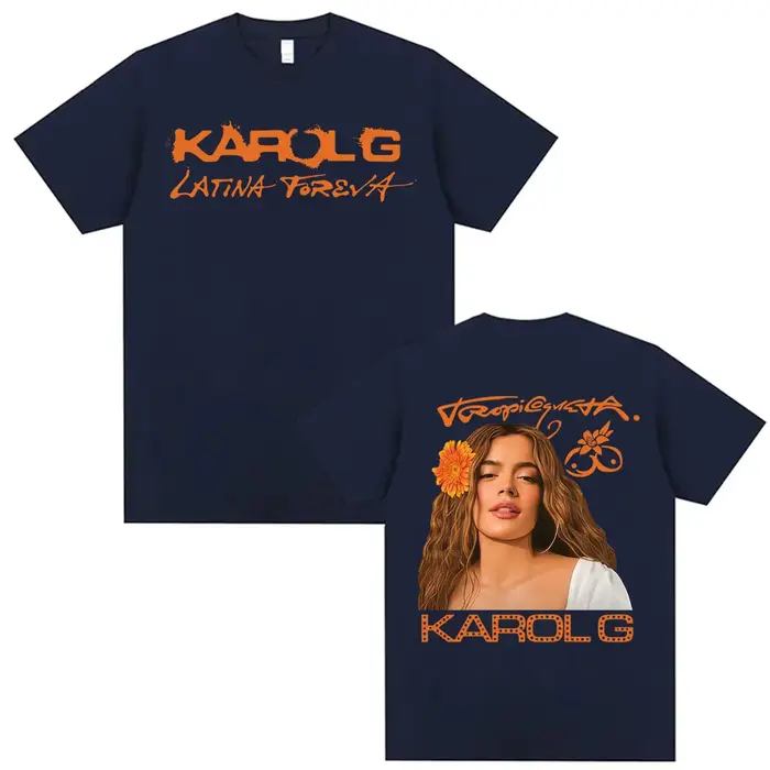 T-shirt de la tournée d'album Tropicoqueta 2026 de la chanteuse Karol G