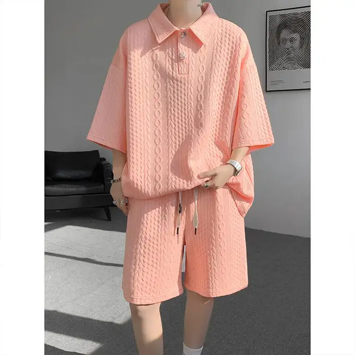 Ensemble polo et short de sport pour homme