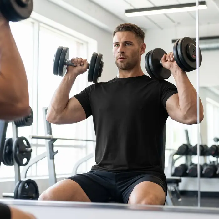 T-shirt de fitness pour hommes