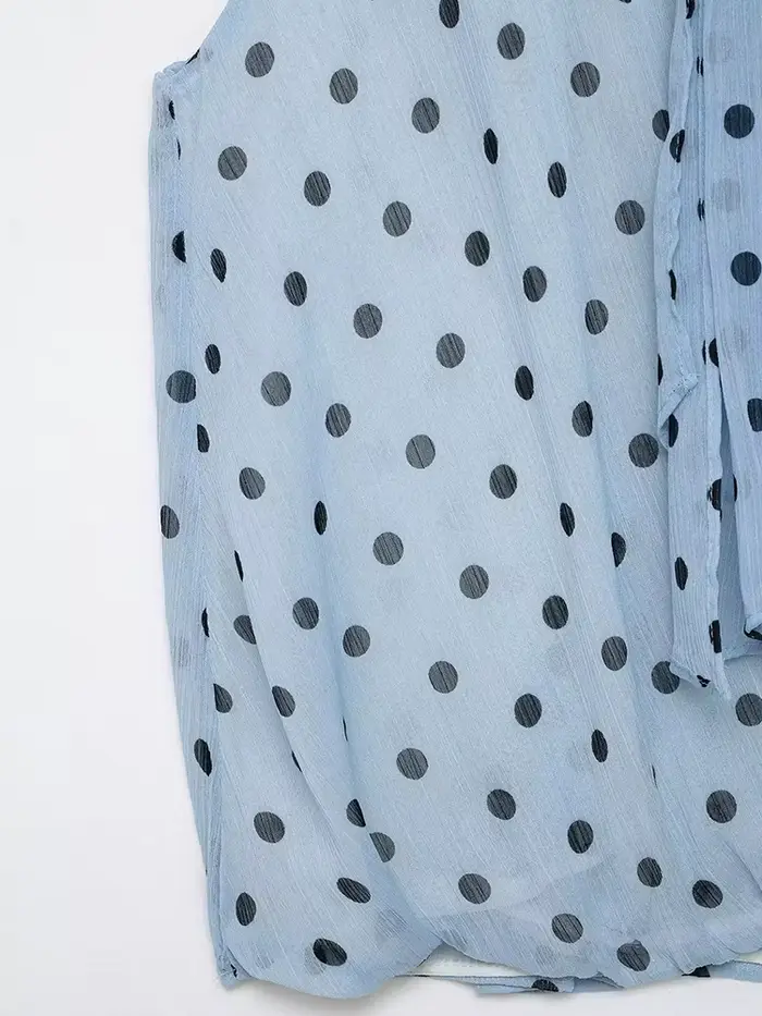 Hauts à pois pour femmes