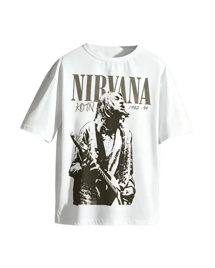 T-shirts de la nouvelle bande musicale Rock-Nirvanas pour hommes et femmes