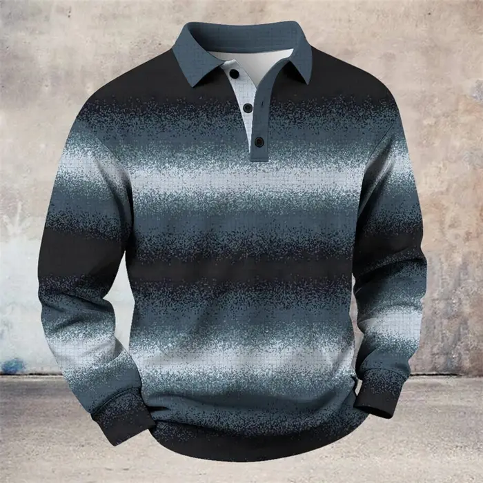 Polo de Golf à manches longues pour hommes