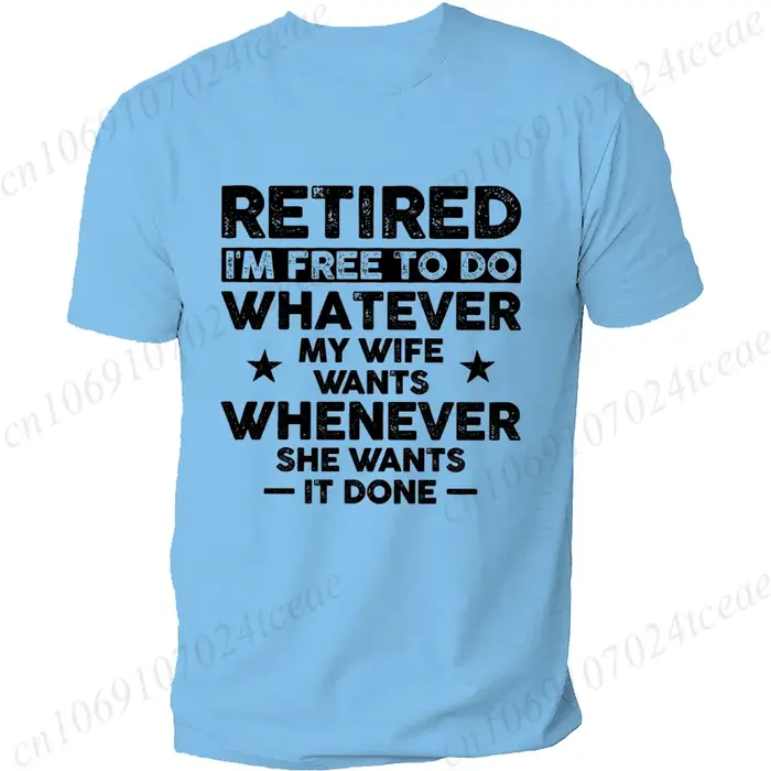 T-shirt de retraite drôle pour hommes