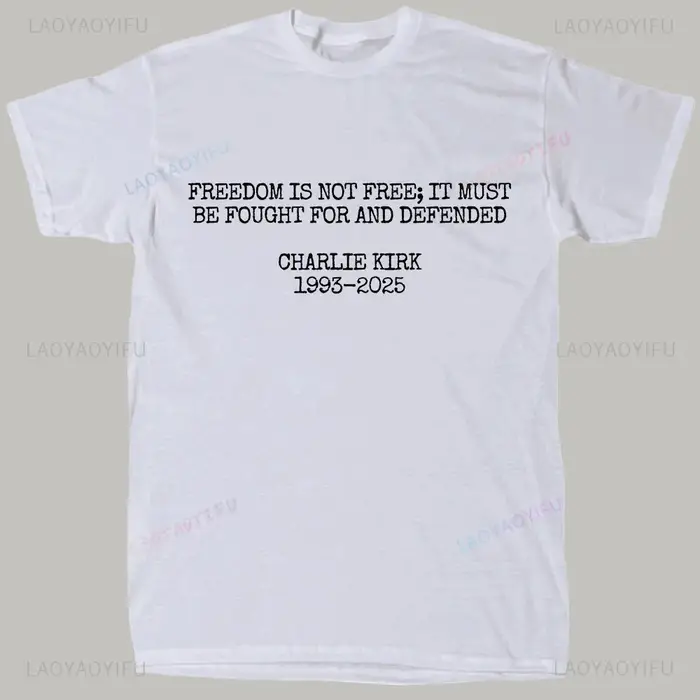 Charlie Kirk Freedom Shirt