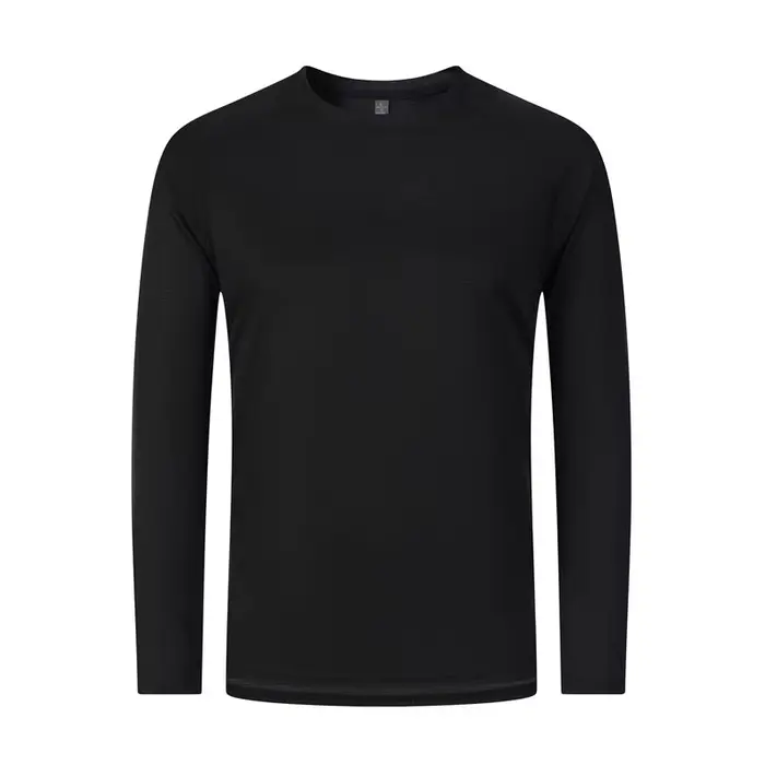T-shirt à manches longues avec Logo imprimé pour femmes et hommes, séchage rapide, course à pied, Gy
