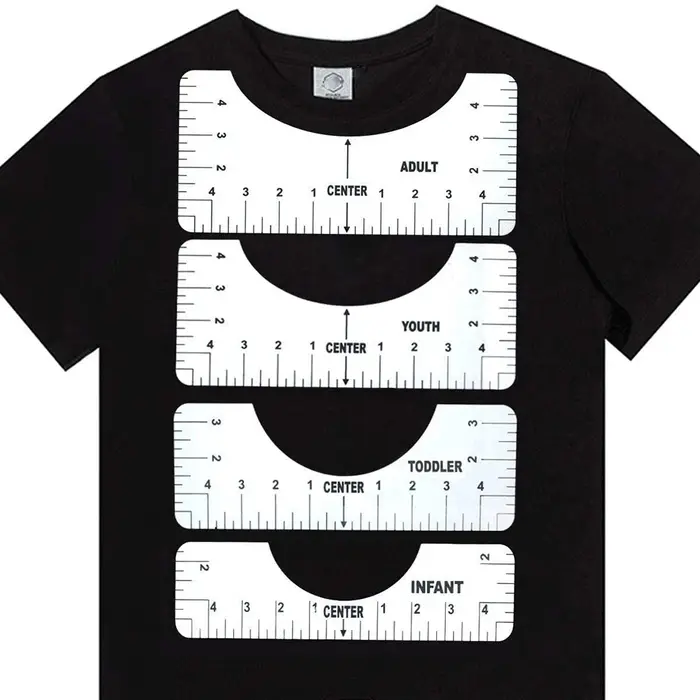 Règle de guidage de T-Shirt