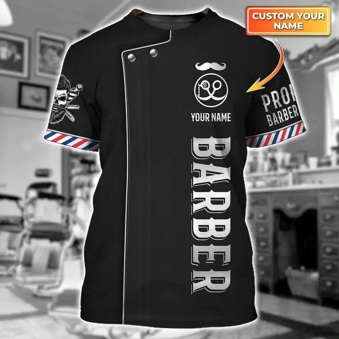 T-shirt Barber Life unisexe