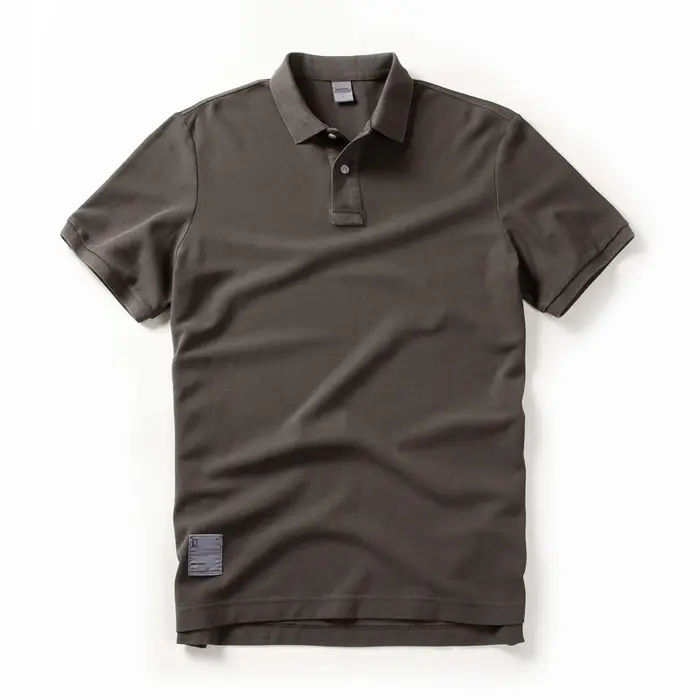 Polo nouvel été revers élasticité T-shirt couleur unie mode à manches courtes affaires décontracté hommes vêtements M-3XL BP13200