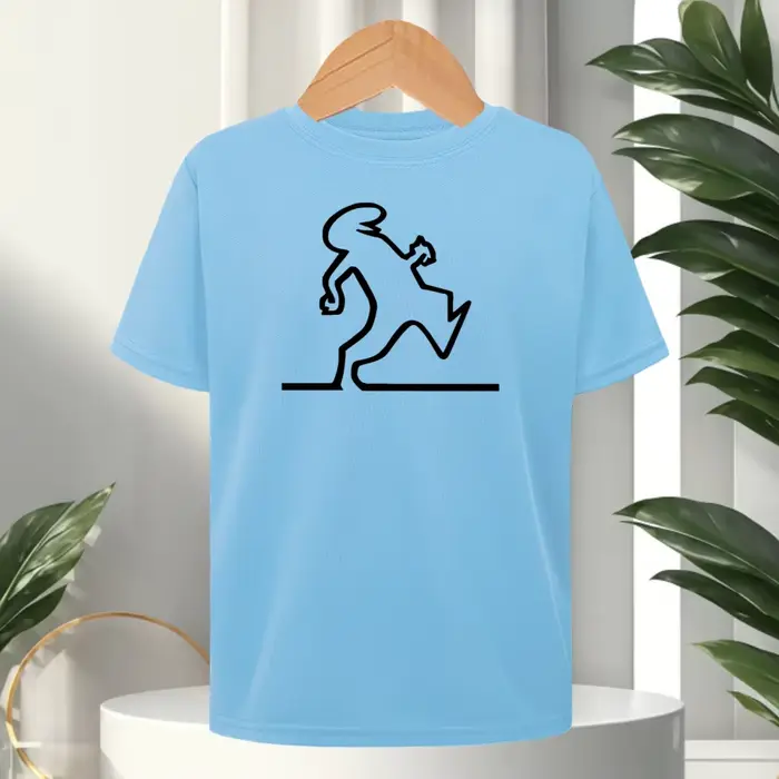 La Linea The Line Osvaldo Cavandoli T-shirt pour hommes et femmes