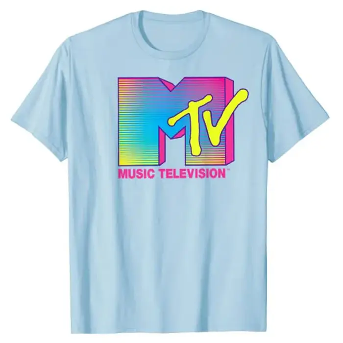 MTV – T-Shirt à manches courtes pour hommes