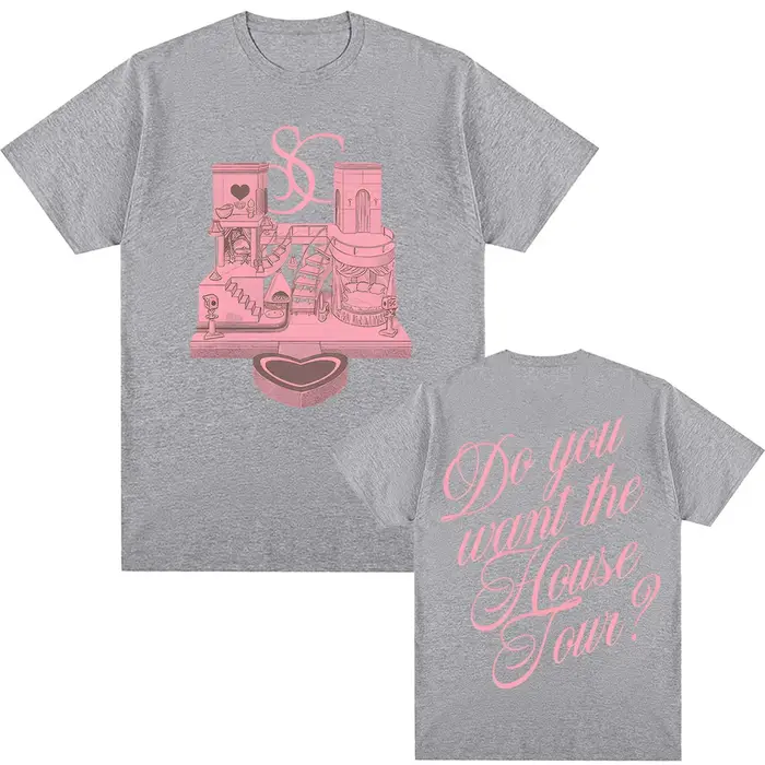 House Tour T-Shirt 2026 nouveau style Sabrina charpentier identique au site officiel haute qualité