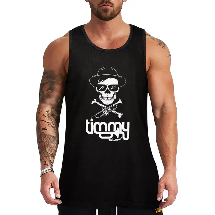 Timmy trompette débardeur t-shirts sans manches pour hommes vêtements de sport