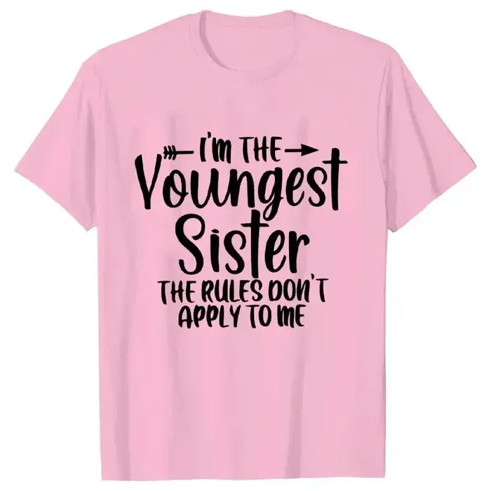 Soeur règles cadeaux t-shirts doux mode femmes t-shirt drôle plus ancien moyen