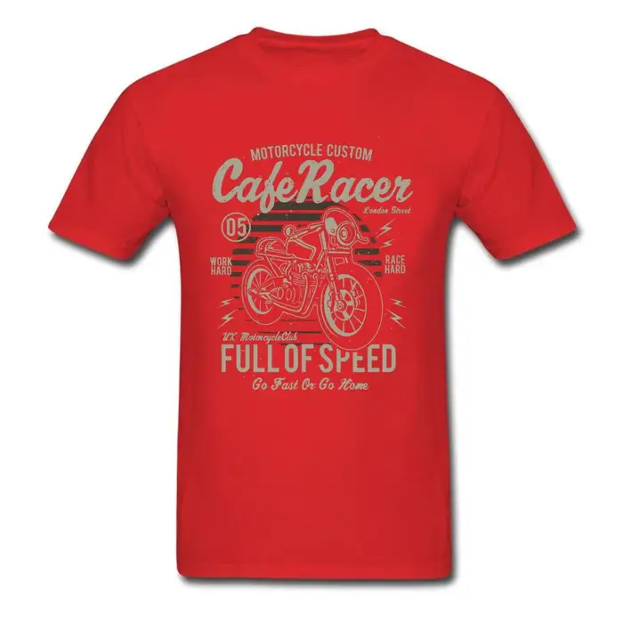 73Inboulon Full of Speed Vintage Motorcycle T Shirt