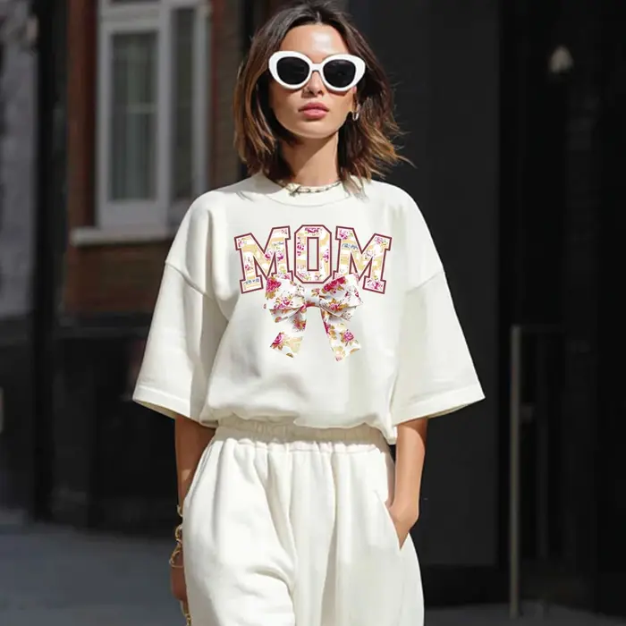 9 transferts thermocollants pour la fête des mères – Appliques en vinyle pour t-shirts