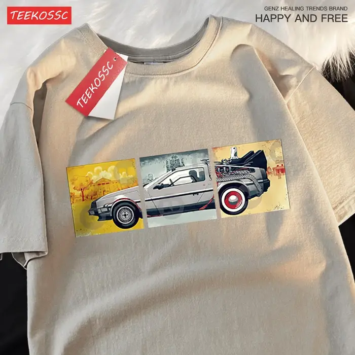 T-shirt à manches courtes en coton pour hommes et femmes