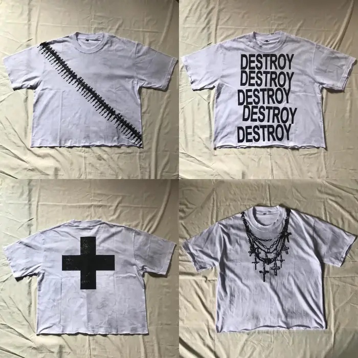 Nouveau T-shirt Cyberpunk tendance pour jeunes