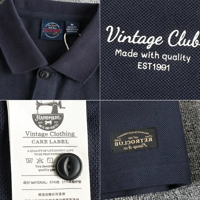 Polo à manches courtes pour hommes